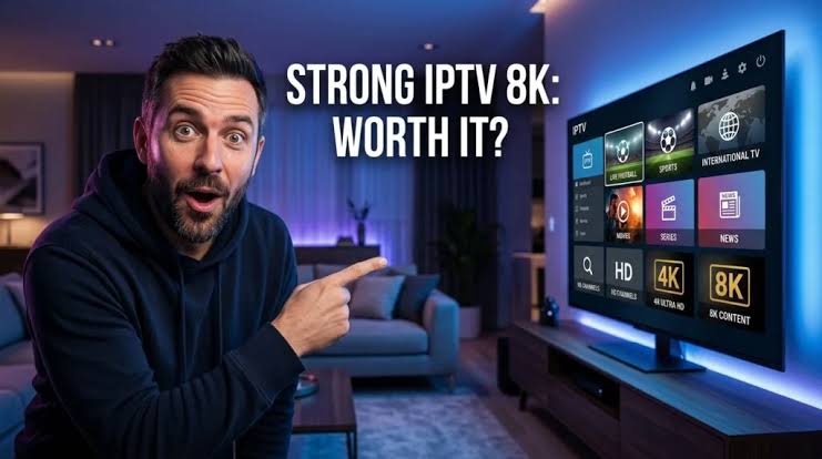 Choosing a plan after checking home network conditions with Strong 8K IPTV